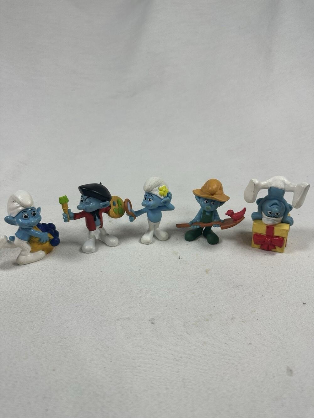 Smurf Figurine Peyo Lot Of 5